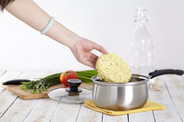 charms stainless steel sauce pan with glass lid 18jac10 18cm image 3