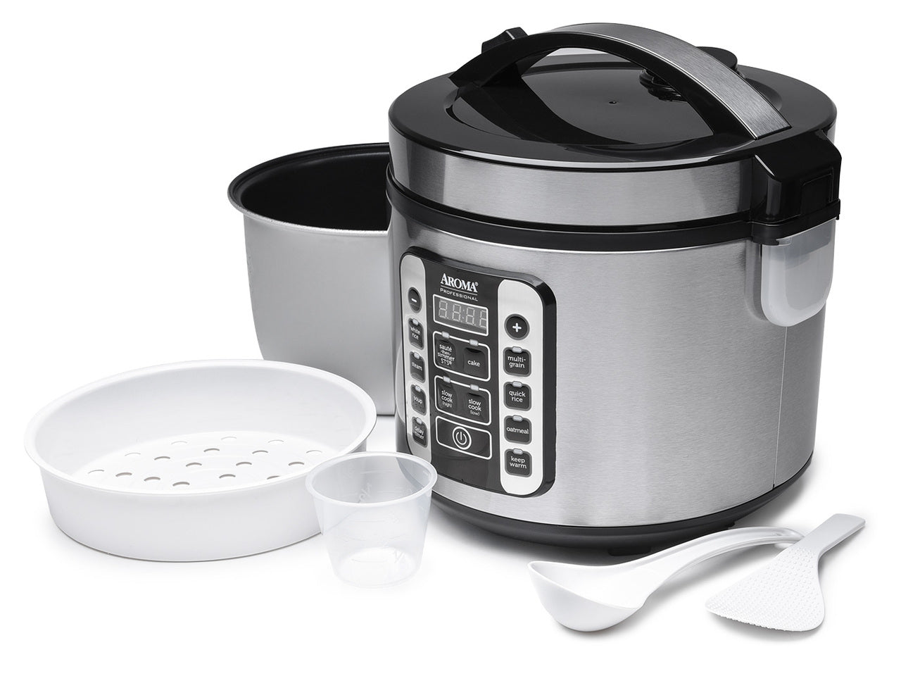 aroma arc 1120sbl smartcarb rice cooker 10 cup multi function image 4