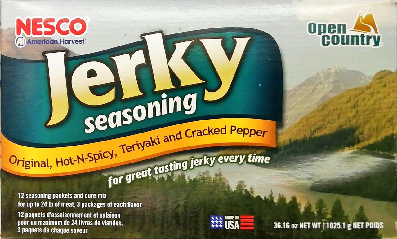 nesco jerky spice works 12 pack bjv25 variety pack image 1