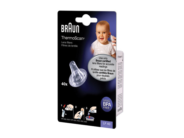 braun ear thermometer lens filters lf40naau 40 lens filters per box image 1