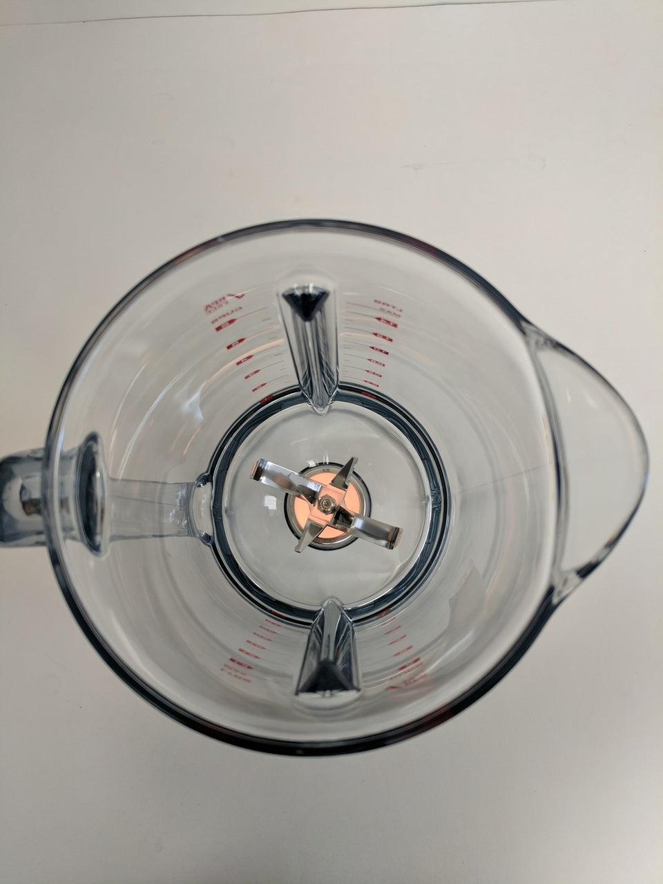 breville sp0000474 repl tritan plastic jar with red letters with blade assembly for bbl 605xl bbl 550 600xl image 3