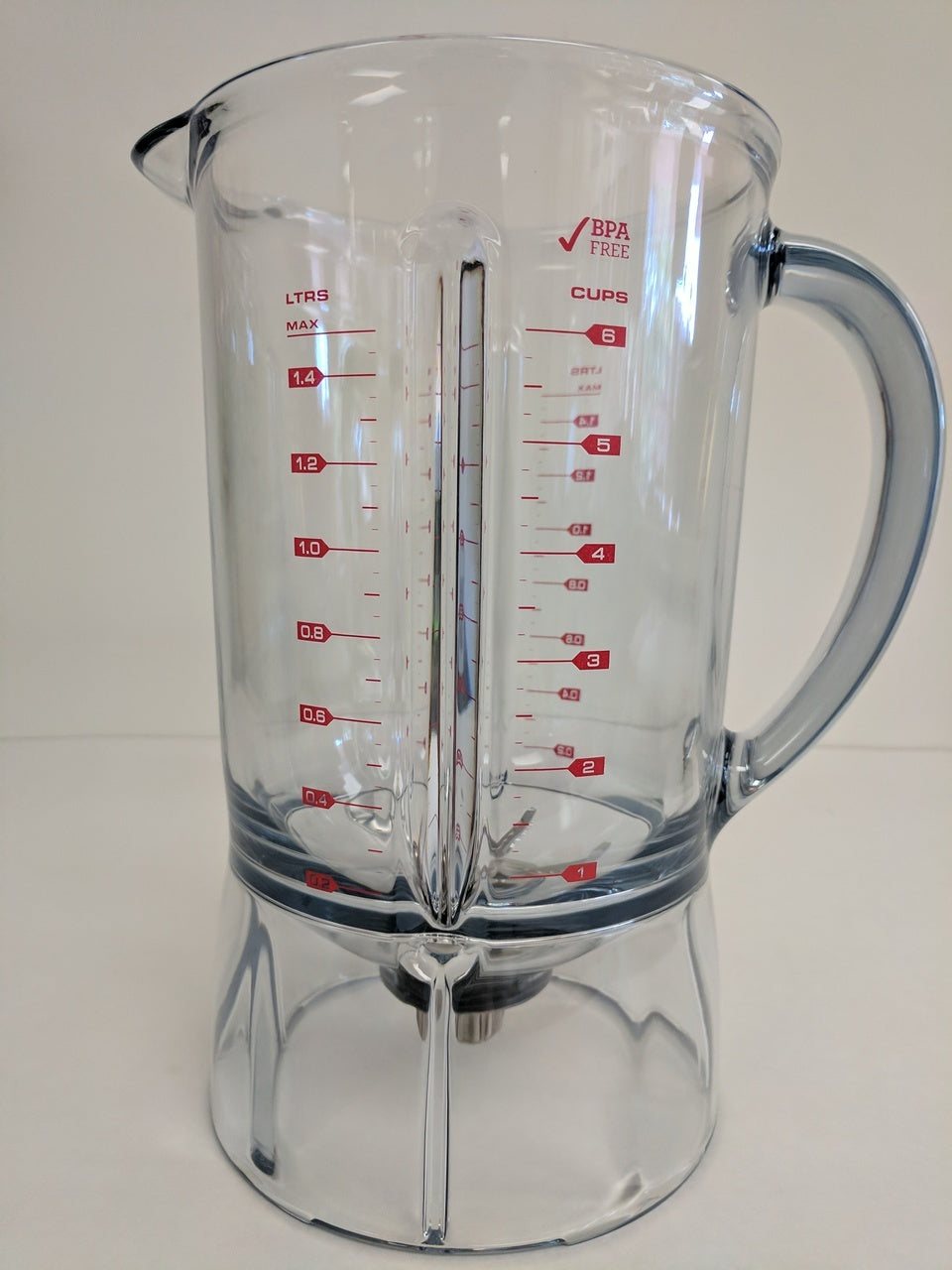 breville sp0000474 repl tritan plastic jar with red letters with blade assembly for bbl 605xl bbl 550 600xl image 4