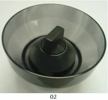 breville sp0023102 bean hopper for bcg600sil special order image 1