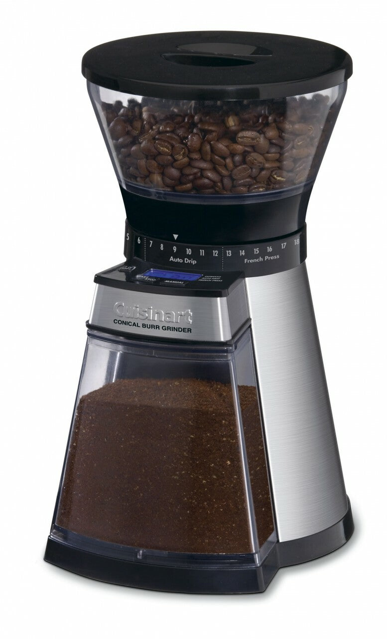 cuisinart conical burr mill cbm18c 8oz 1 14 cups image 1