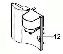 delonghi door assembly for esam 3300 special order image 1