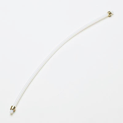 delonghi tube between pump generator plastic with brass ends 23cm long for eam 3 00 eam 4 00 esam 3300 special order image 1