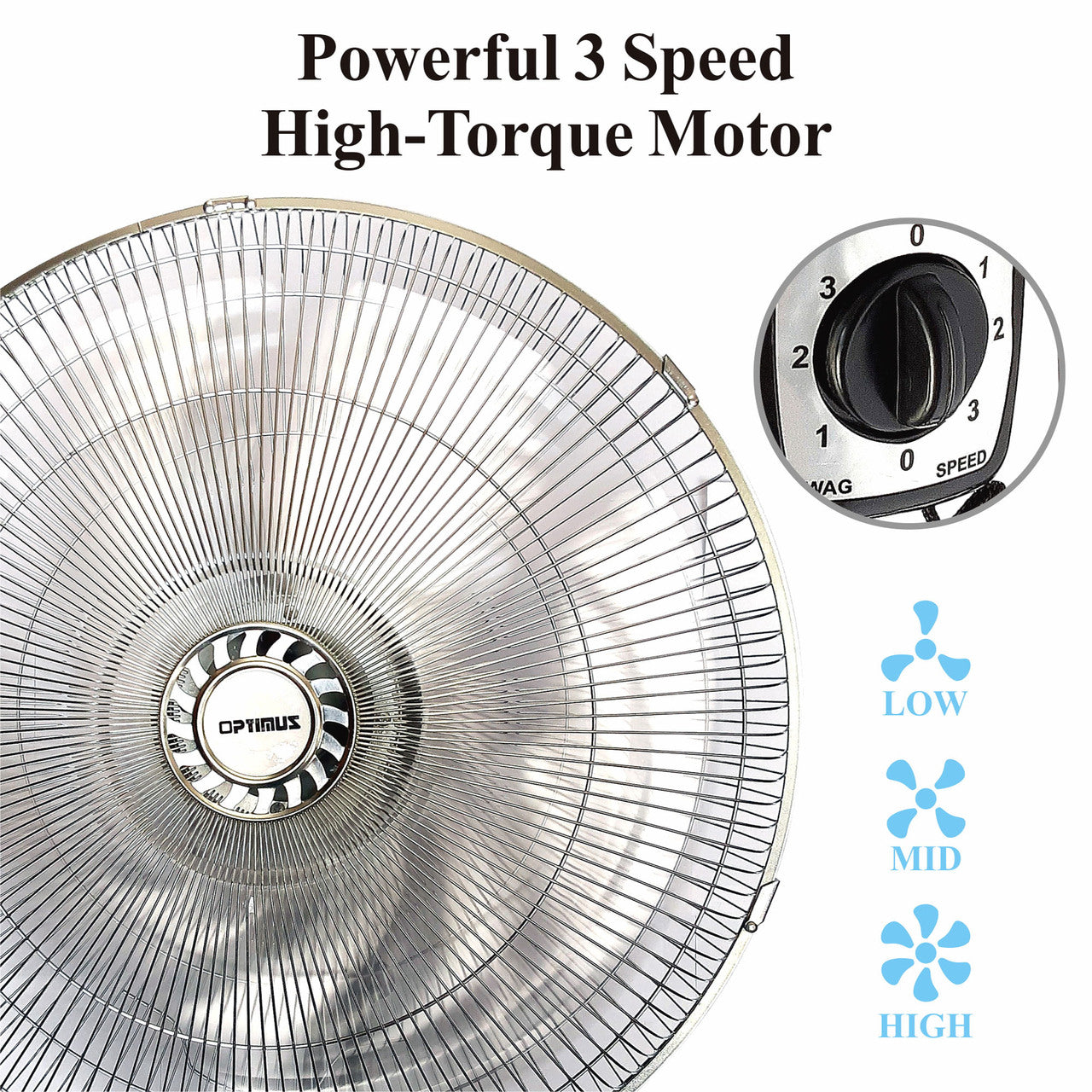 optimus wall mounted fan high velocity 18 f 4187 image 8
