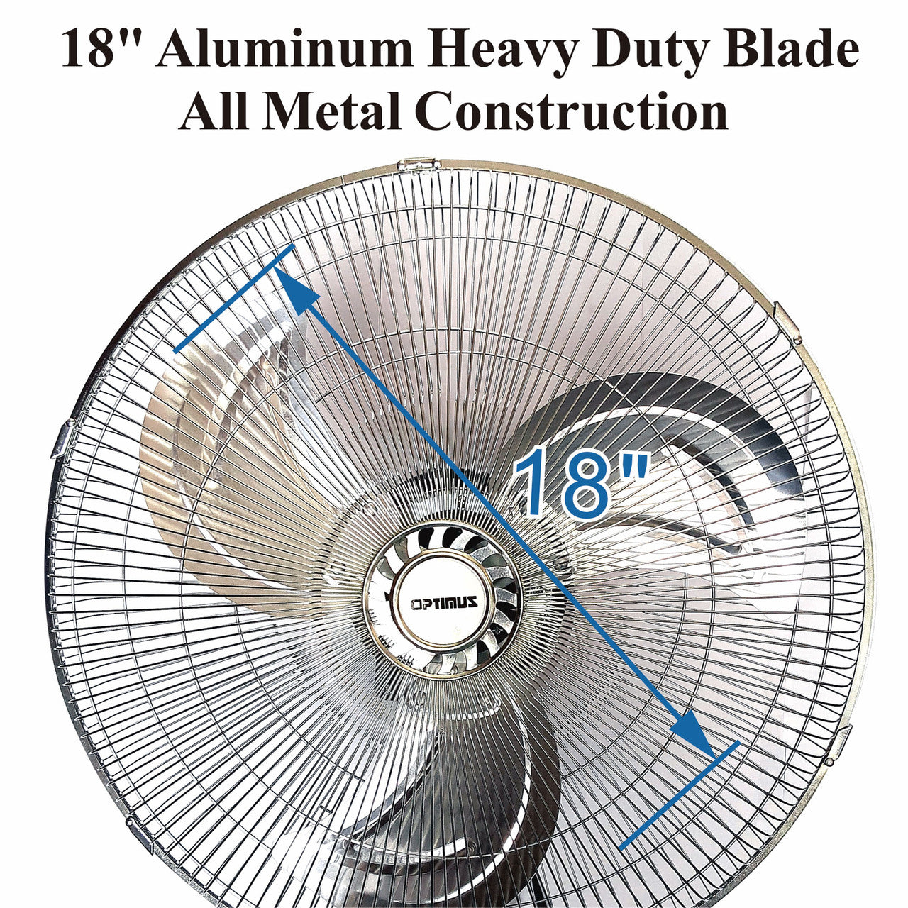 optimus wall mounted fan high velocity 18 f 4187 image 9