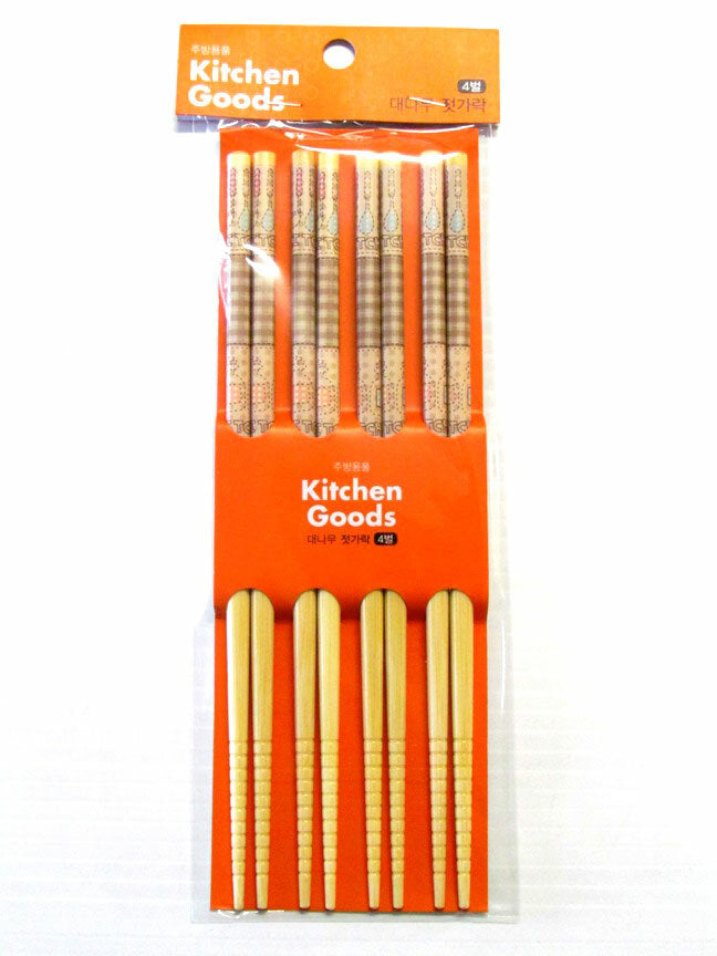 bamboo chopstick f233 4 pairs image 2