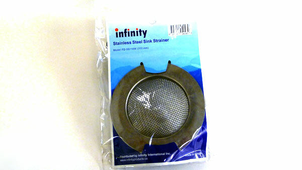 kitchen net wide rim strainer fdss110w infinity image 1