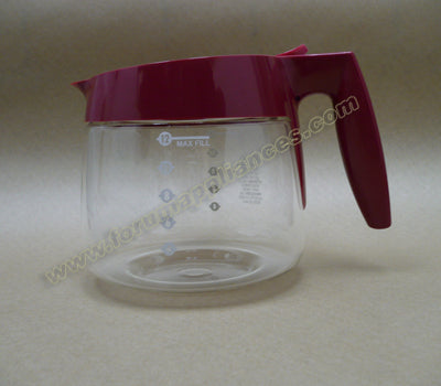 hamilton beach carafe red for 40112 special order image 1