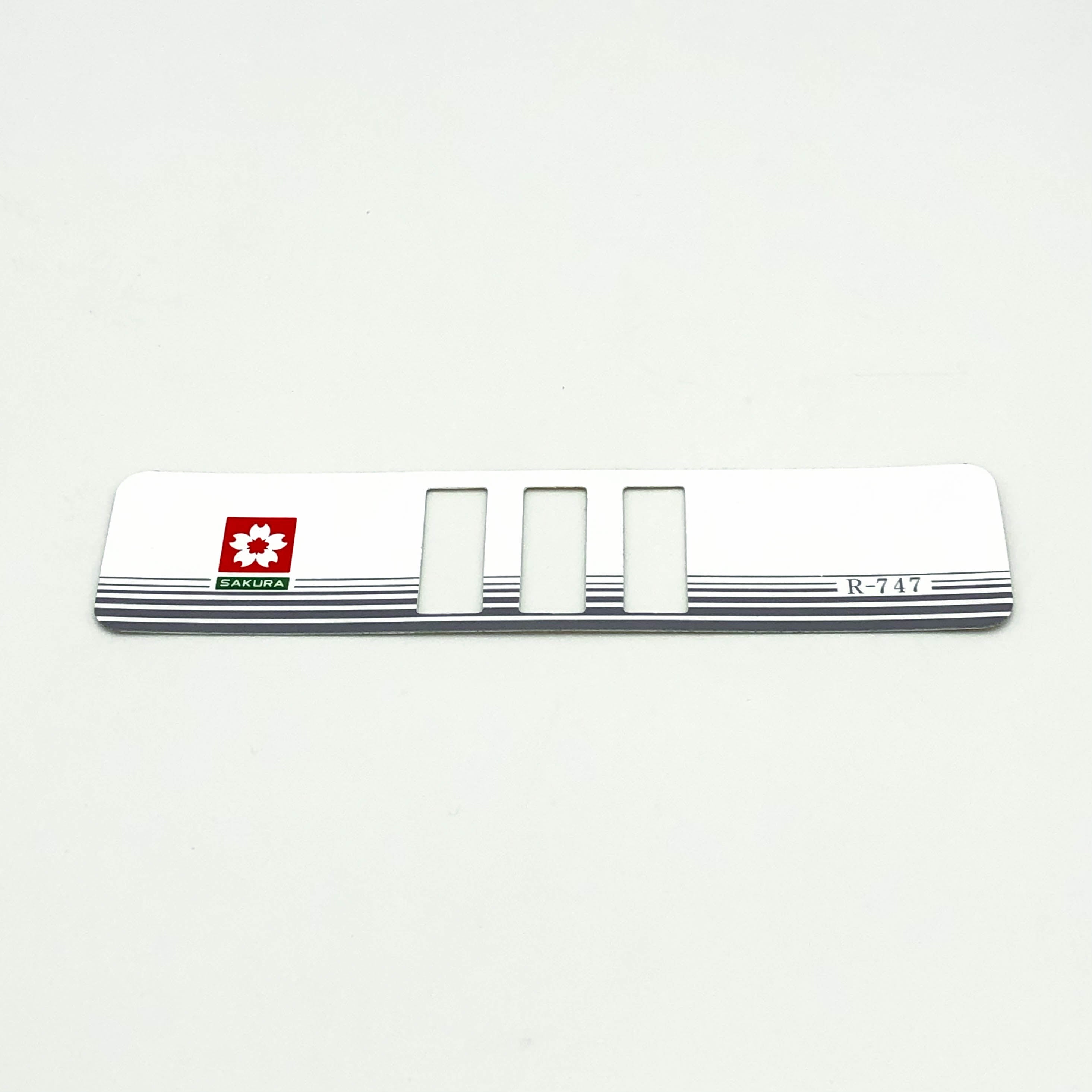 sakura name plate for r747 old style special order image 1