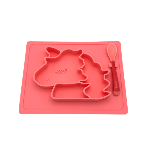 tootsie b unicorn silicone sectioned plate 05047 image 1