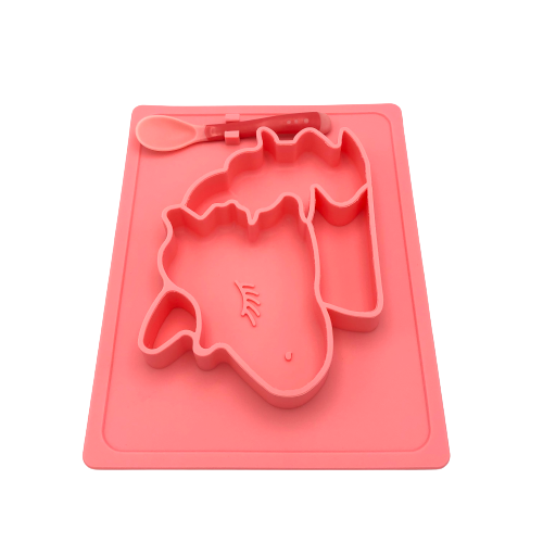 tootsie b unicorn silicone sectioned plate 05047 image 3