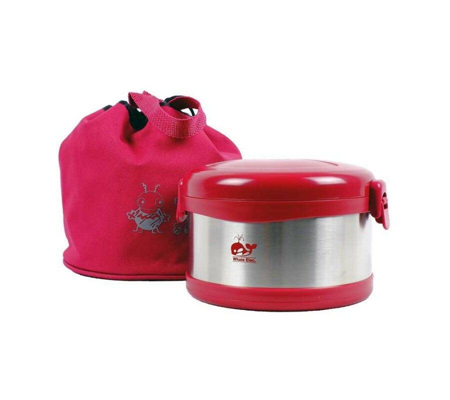 whale sun kung thermal lunch kit j950eb 0 95l with divider basket incl carrying bag image 4