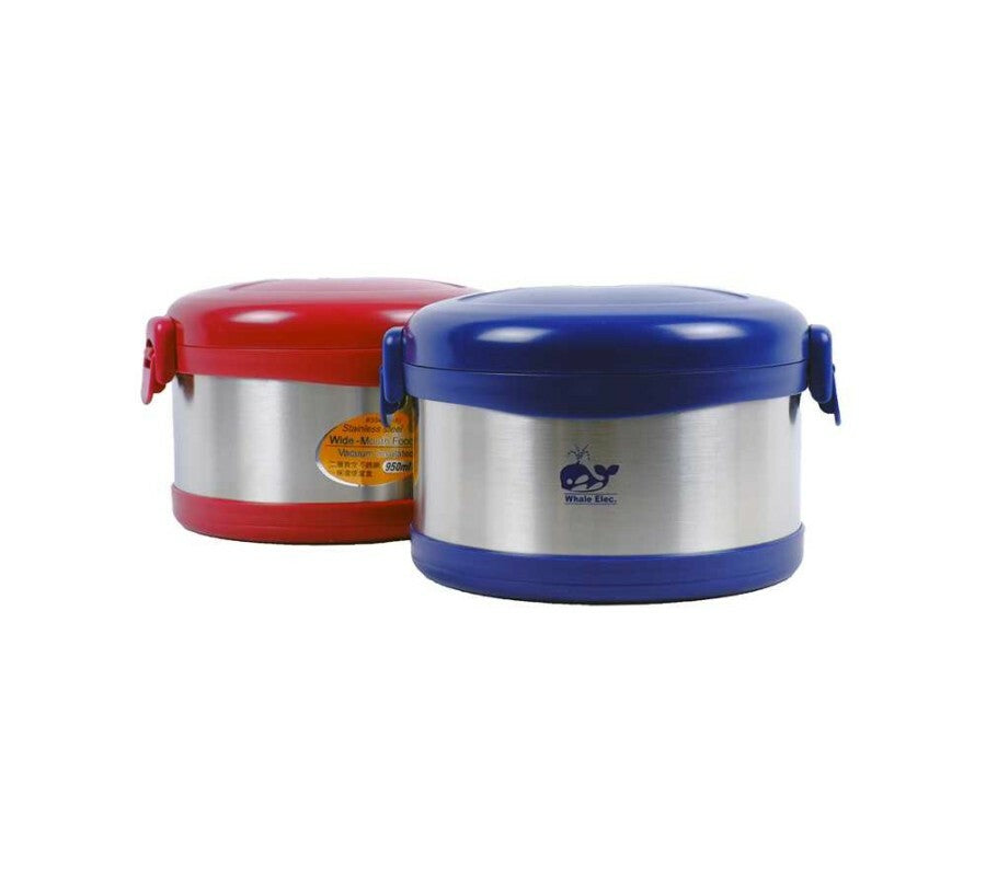 whale sun kung thermal lunch kit j950eb 0 95l with divider basket incl carrying bag image 1