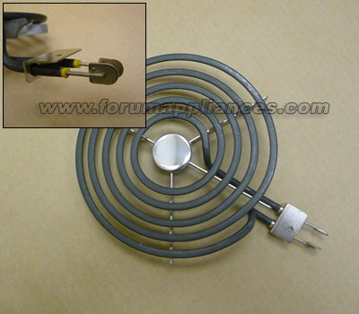 stove element 8 plug in tab type terminals image 1