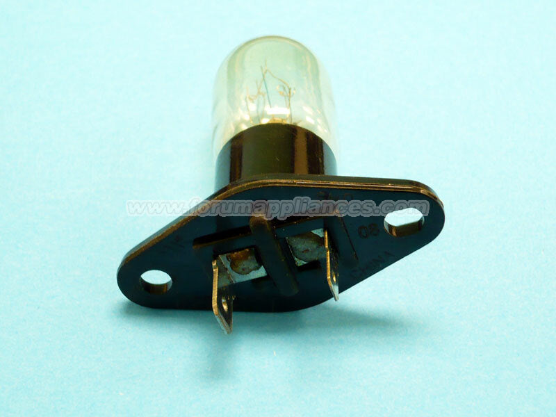panasonic light bulb with attached base for most nng nnh nns nnt series microwave ovens 125v 30w image 3