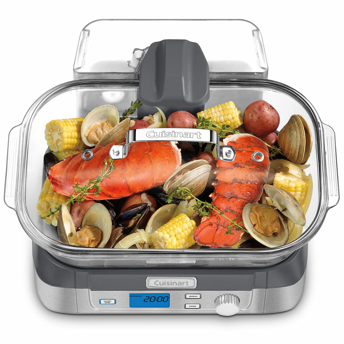 cuisinart food steamer stm1000c cookfresh digitial glass steamer image 4