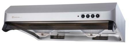 sakura kitchen range hood u3h 30hs h 30 stainless steel heat cleaning image 1