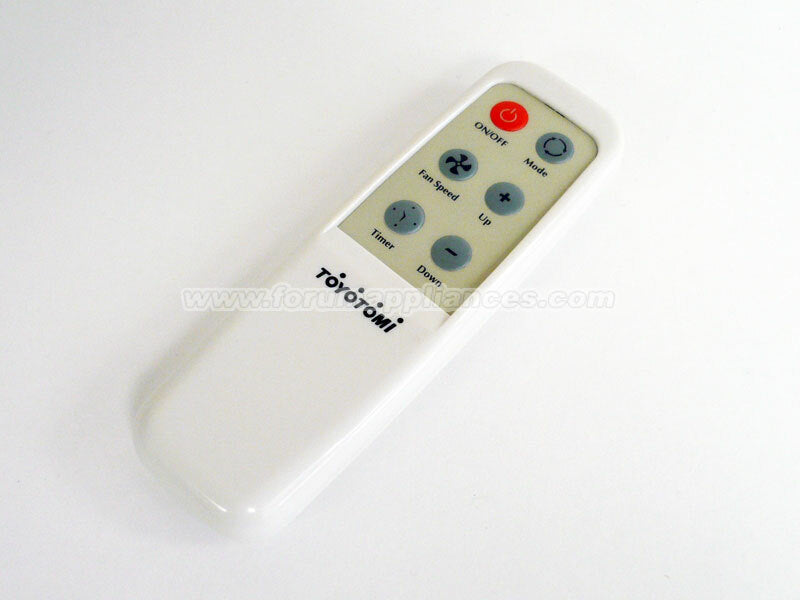toyotomi remote control for tad t40lw image 1