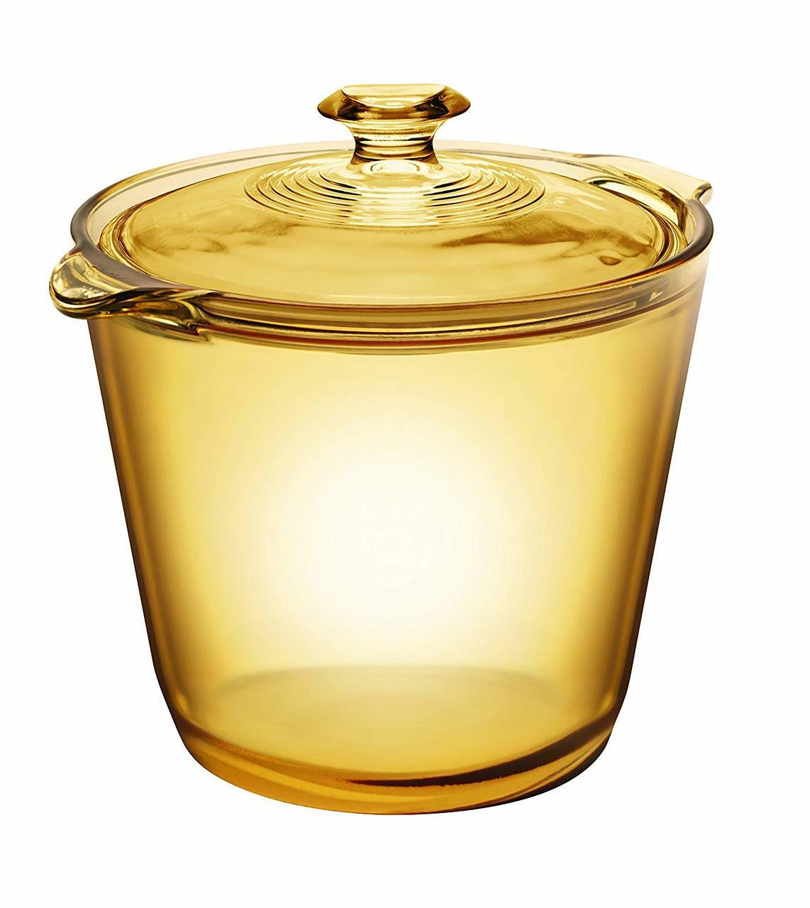 visions flair glass stew pot vsf12stw 1 2l with glass cover image 2