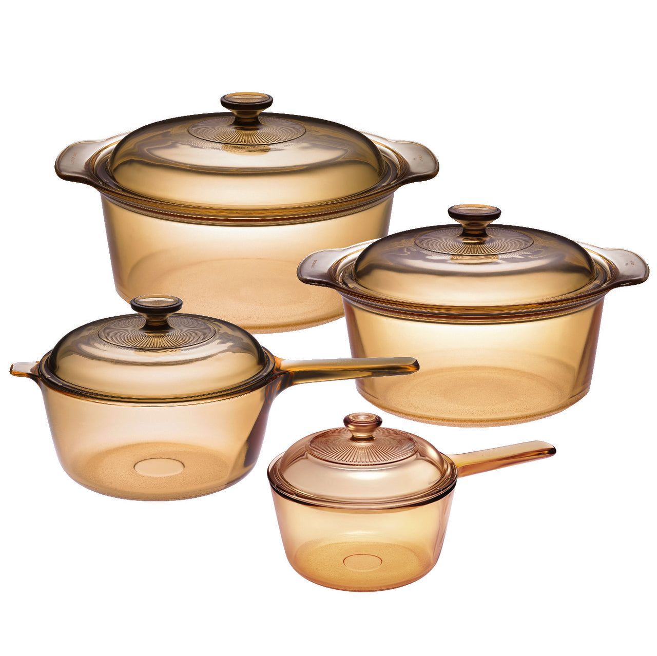 visions glass cookware set vs228 8 pieces image 1