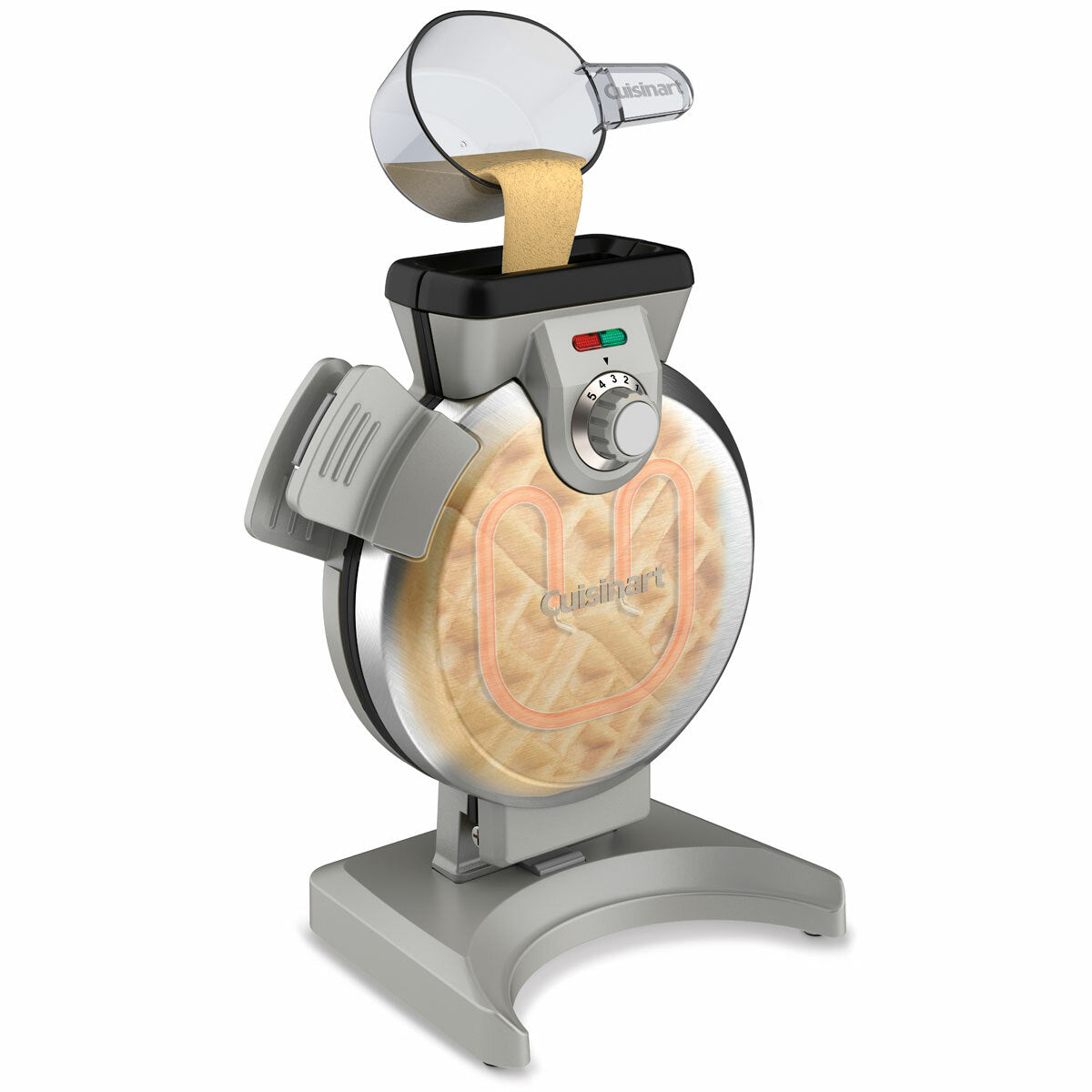 cuisinart waffle maker wafv100c vertical image 3