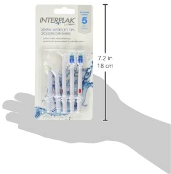 interplak replacemnt tips 5pc for swj1xc waterjet swj5rplc image 2