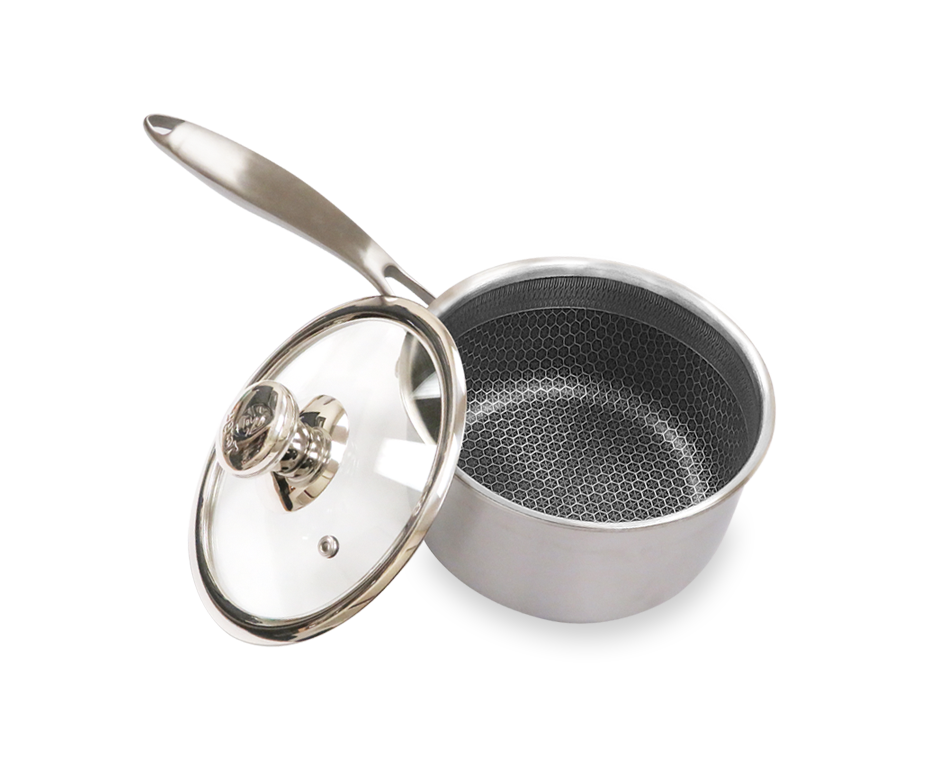 targu hybrid sauce pan 16cm with glass lid bc hw16spg image 5