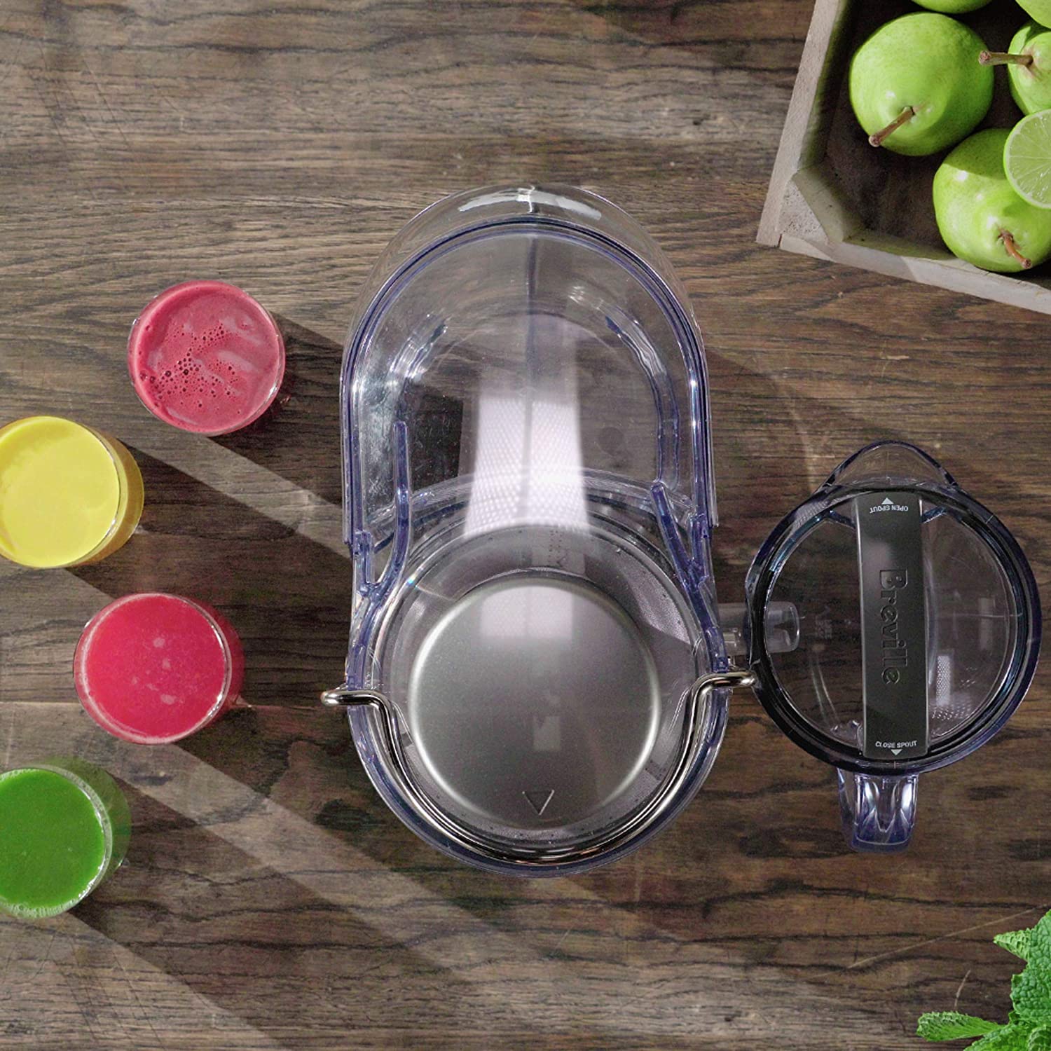 breville the juice fountain cold plus juice extractor w brushed s s body bje530bss image 5