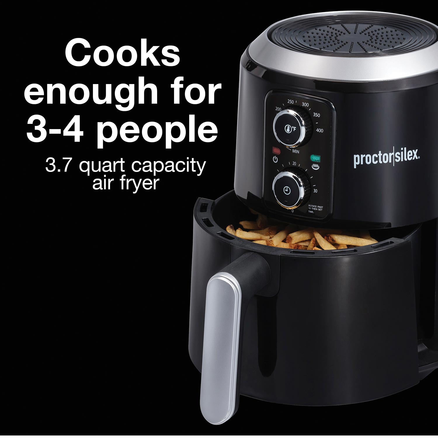 hamilton beach air fryer 2 6l capacity 35056 image 2