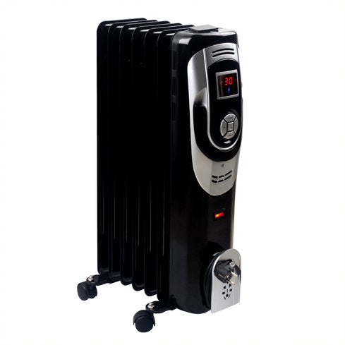 optimus oil filled heater 7 fins digital h 6015 image 1