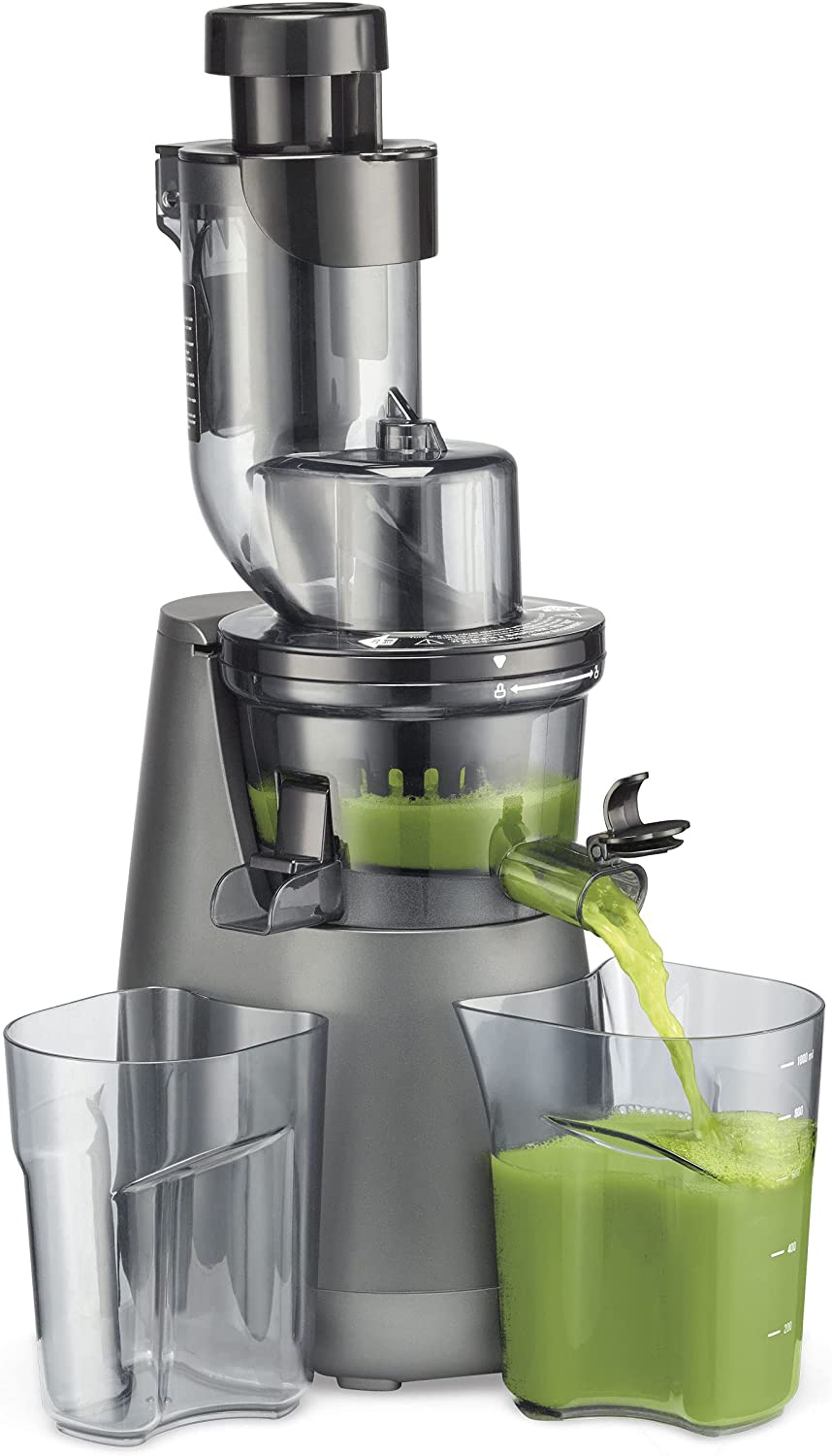 cuisinart masticating slow juicer 200w silver csj 300c image 1