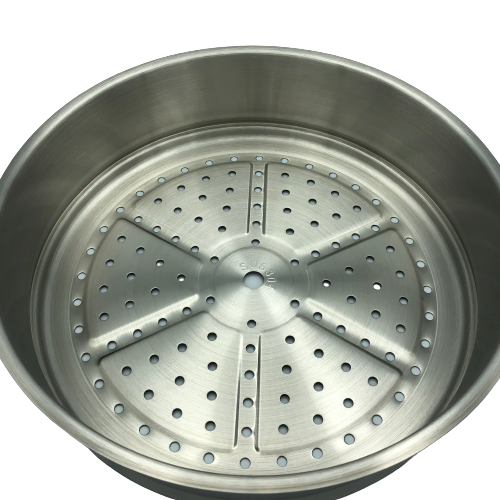 healthy bear s s steaming tray 32cm for hybrid wok bc hw32st image 3