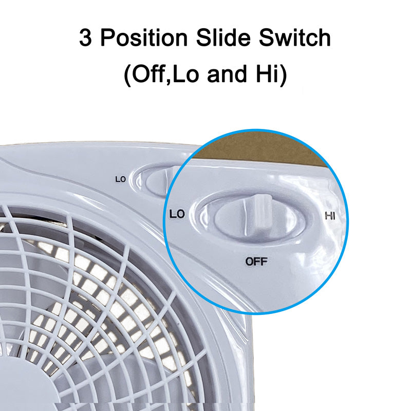optimus box fan 10 f 1022 image 4