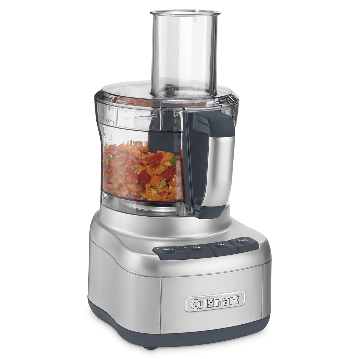 cuisinart food processor fp8svec 8 cup silver body image 1