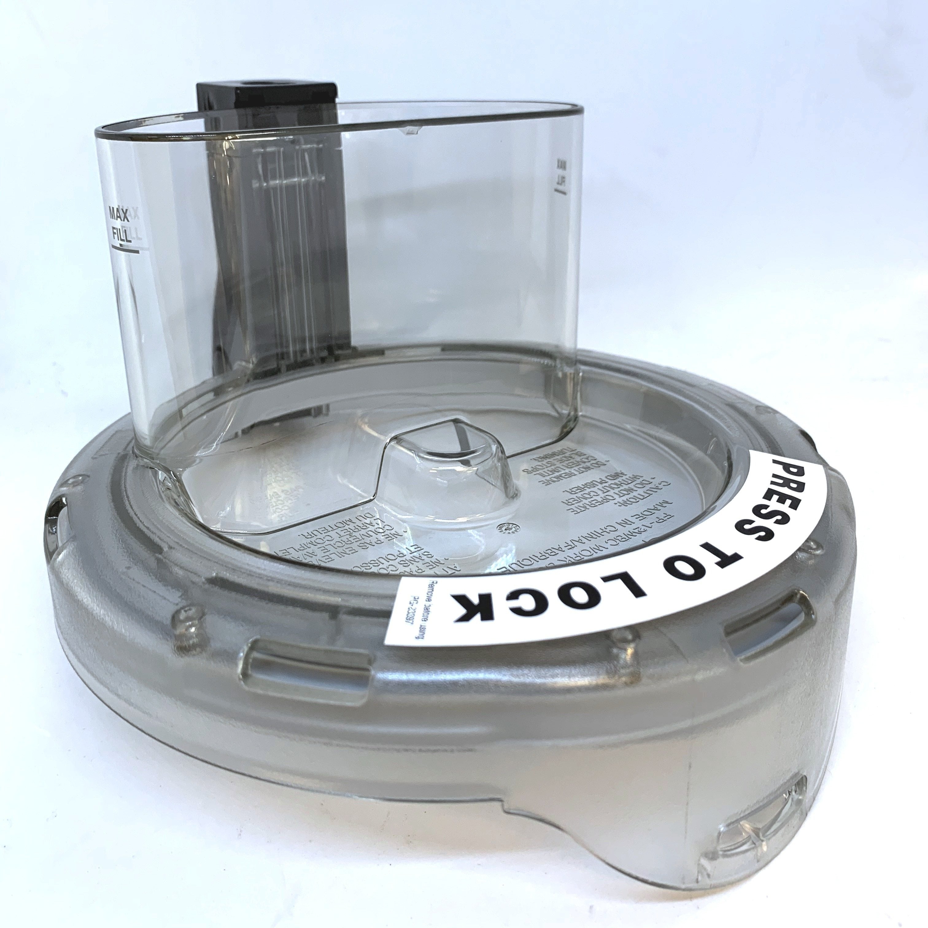 cuisinart work bowl lid black for fp 12dcc fp 12bkc image 1