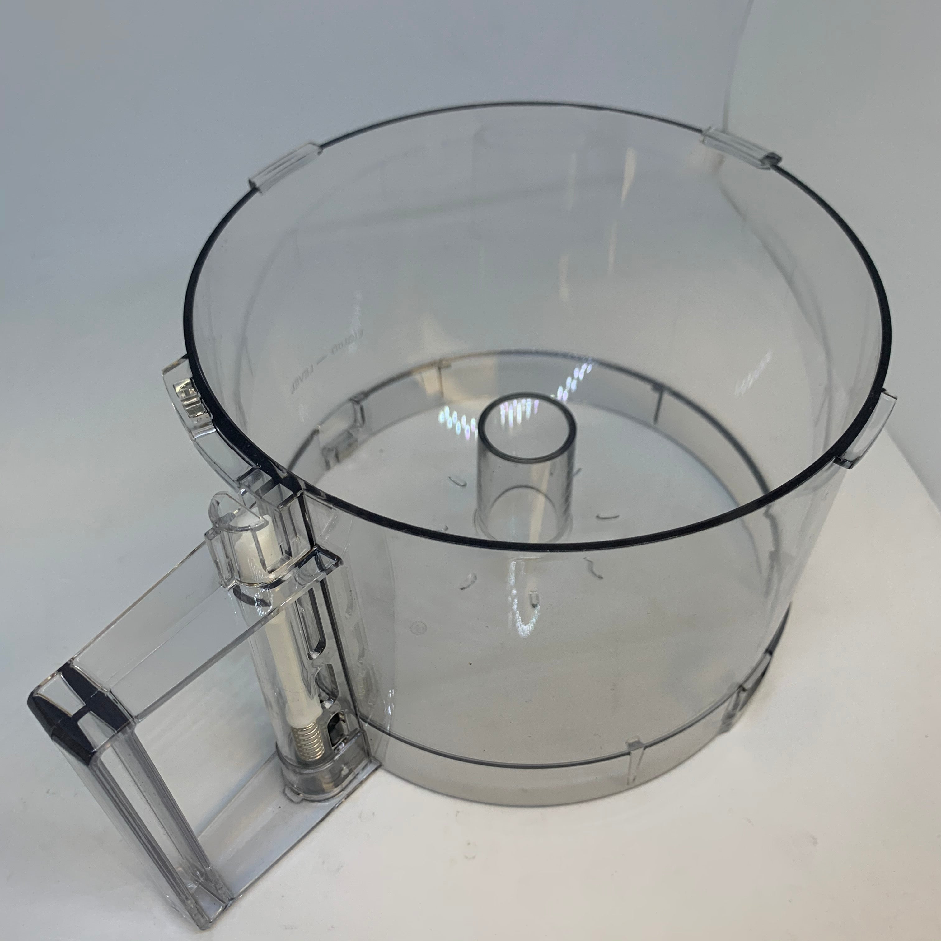 cuisinart fp631agtxt1 repl work bowl grey for dlc 10 new style image 1