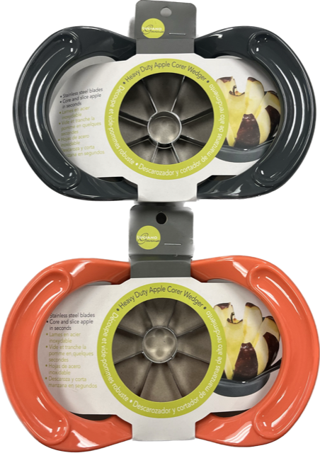 l gourmet 70692 heavy duty apple corer wedger image 1