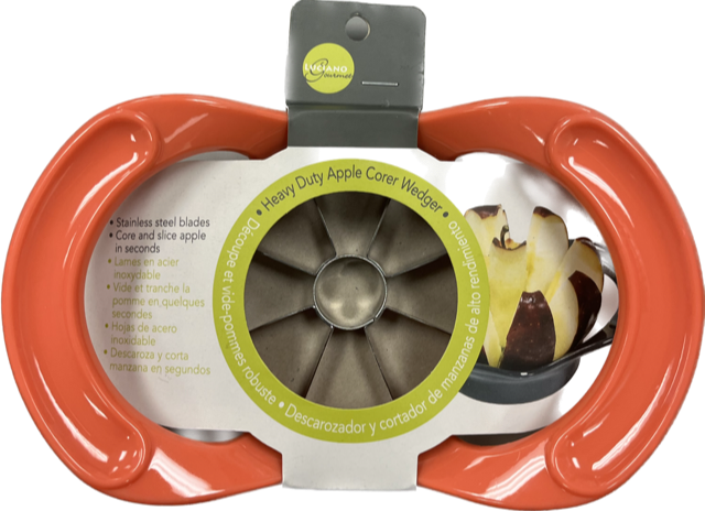 l gourmet 70692 heavy duty apple corer wedger image 3
