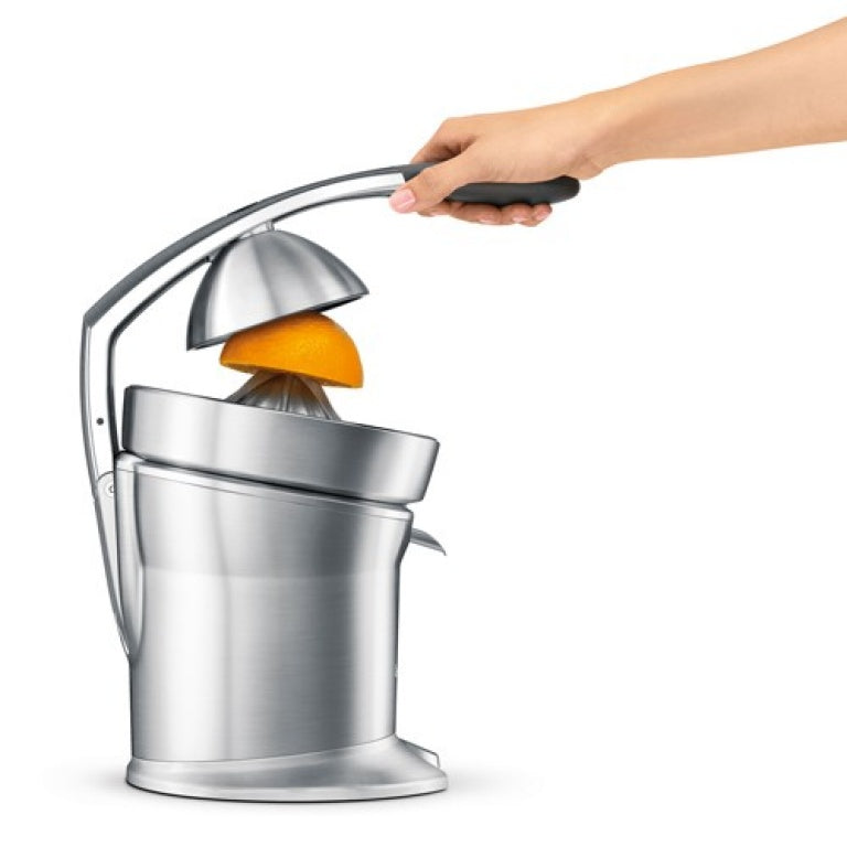 breville 800cpbss the citrus press pro citrus juicer w die cast brushed s s body image 2