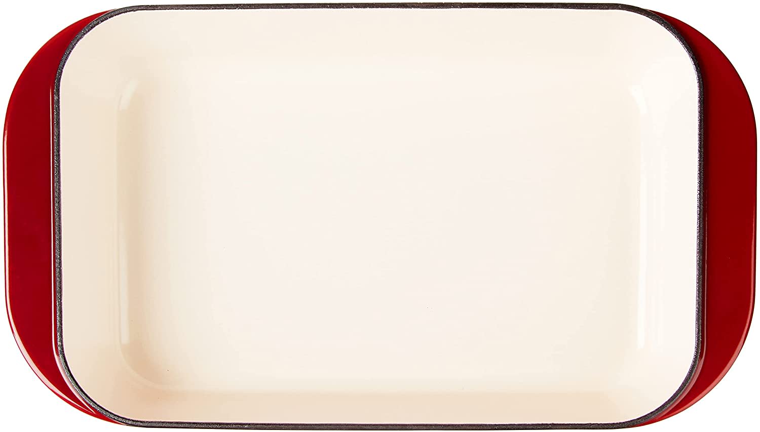 Cuisinart Chef's Classic Roasting/ Lasagna Pan: 24cm, cast iron, cardinal red | CI1136-24CR