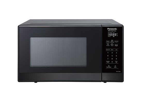 panasonic microwave oven nnsg448s 0 9 cu ft 900w black stainless steel image 1