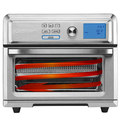 cuisinart convection oven airfryer toa 65c silver image 1