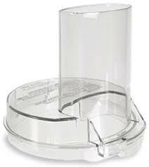 cuisinart cover w feed tube grey for dlc 4chbc special order image 1