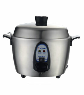 ta tung rice cooker tac06kn stainless steel 6 cup image 1